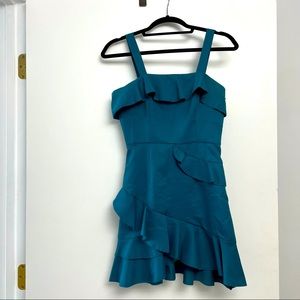 beautiful teal dress
